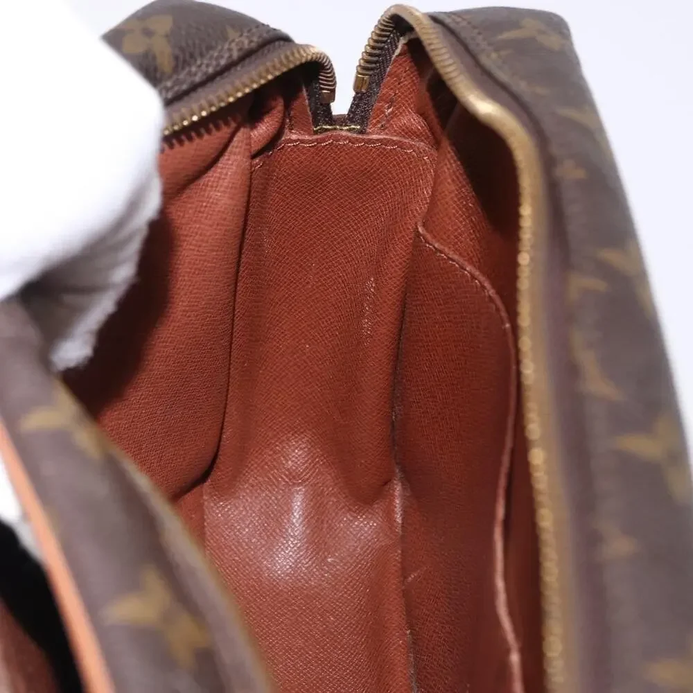 Louis Vuitton Monogram Compiegne 28 Clutch Bag Brown